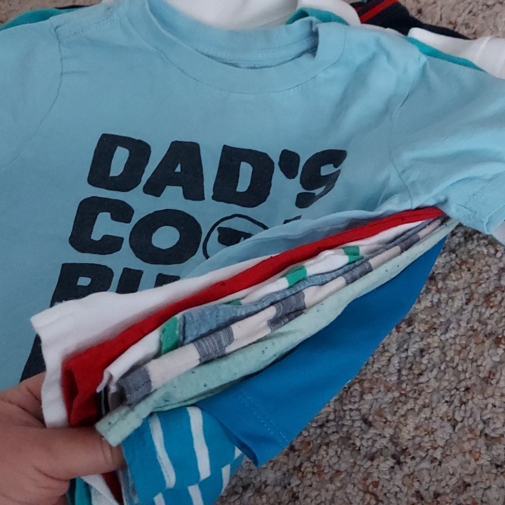 Boys shirts and pajamas 2T